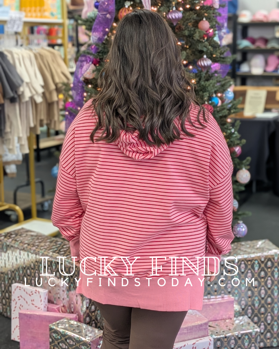 Sweet Stripes Hoodie D1649