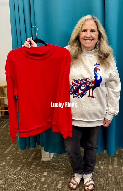 It's Mine Reversible Sweatshirt D1722