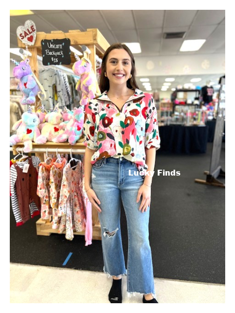 Soulshine Floral Top D1996