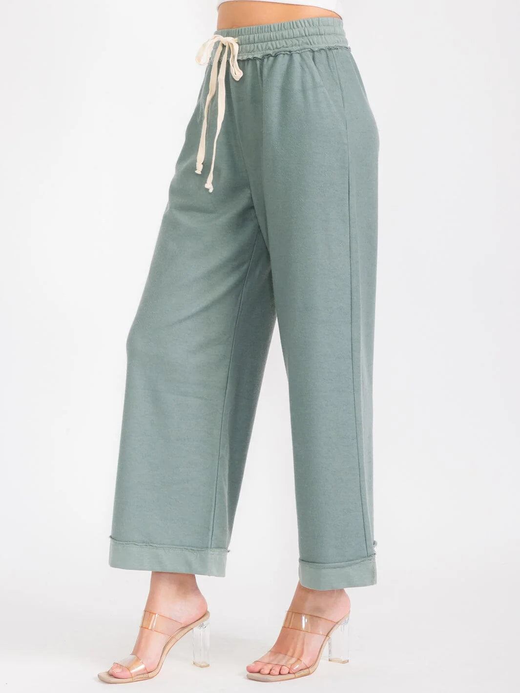 Board Walk Wide Leg Pants 8866