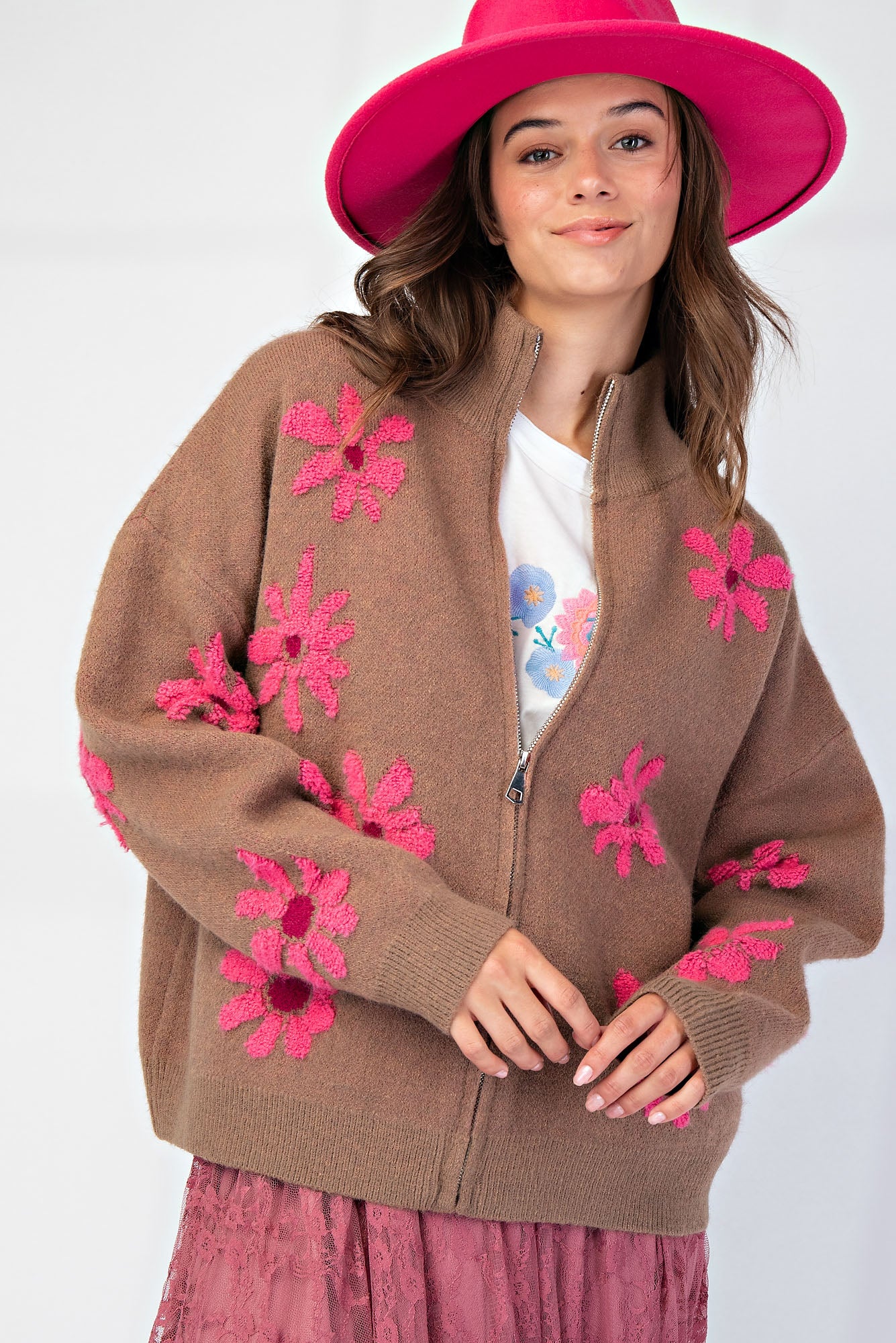 Dearest Dream Easel Sweater Cardiigan P381