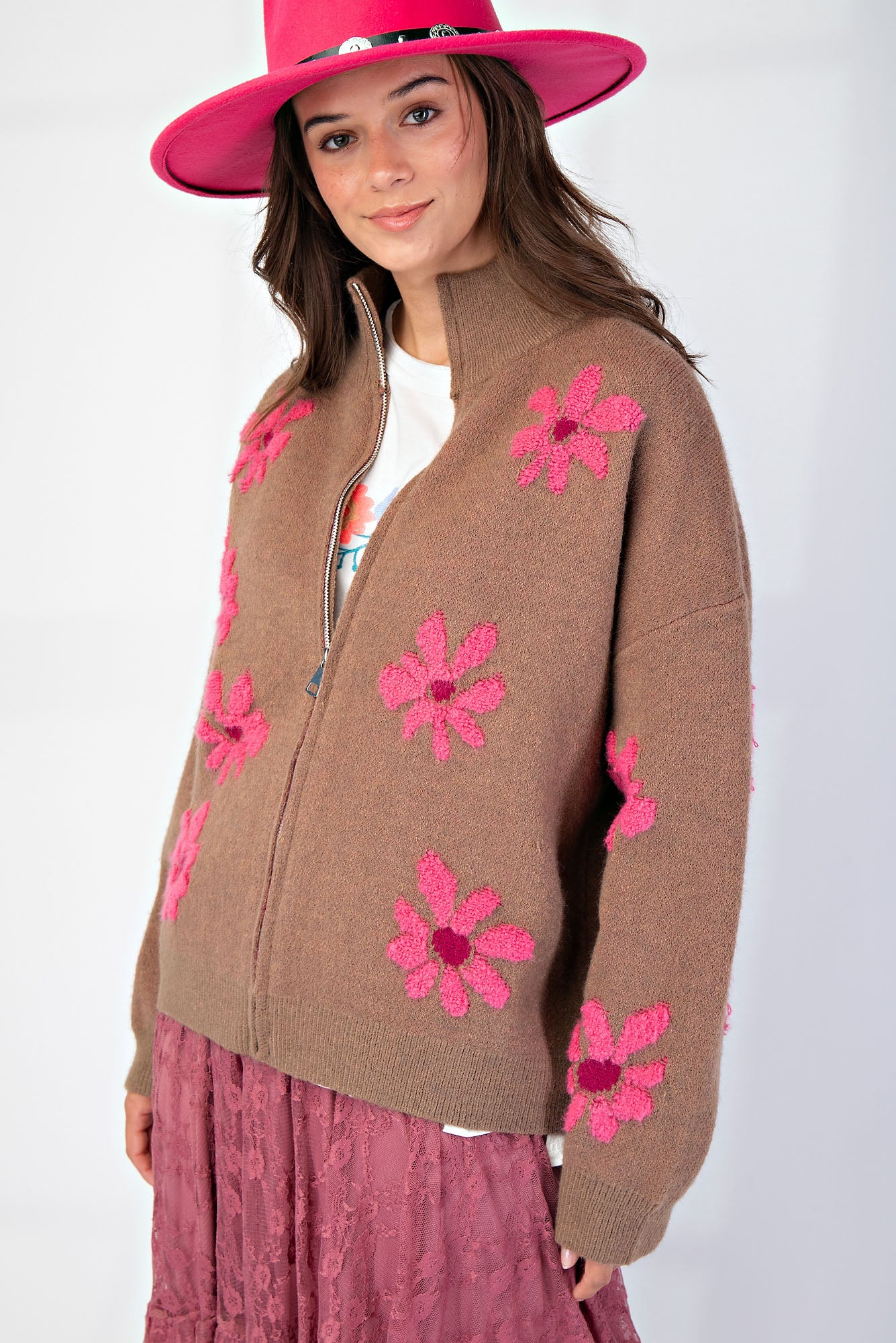 Dearest Dream Easel Sweater Cardiigan P381