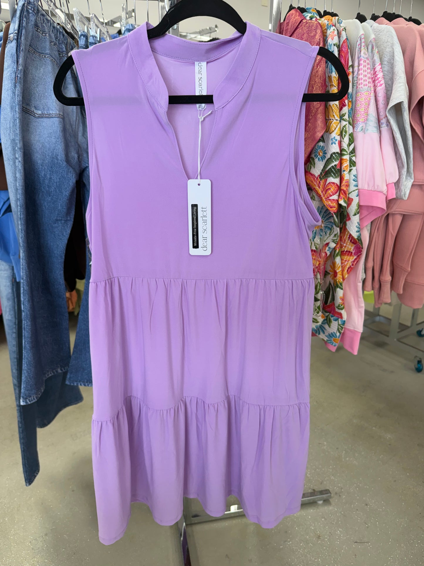 Dear Scarlett Sleeveless Dress A282 Final Sale
