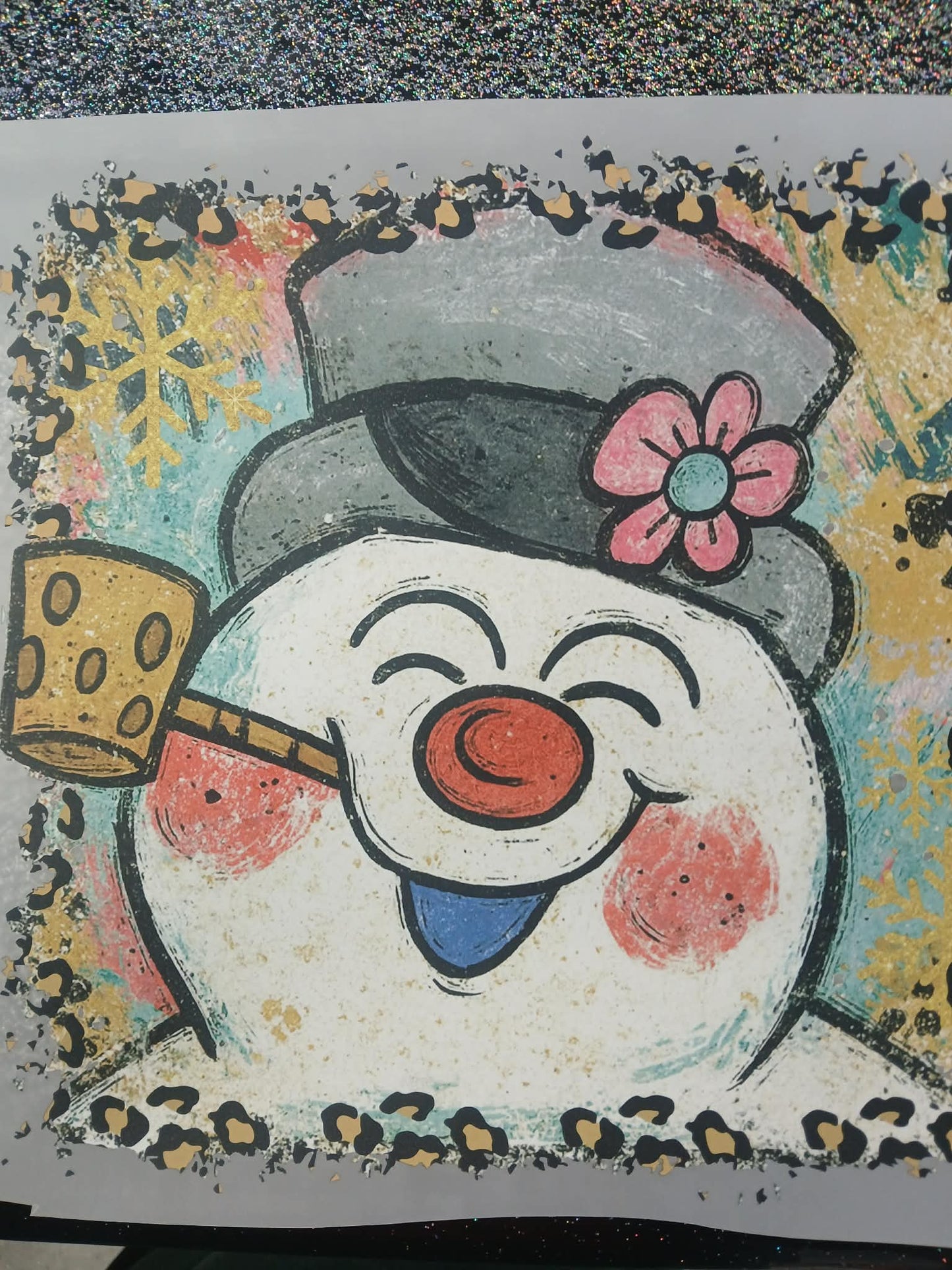 DT101 Happy Snowman