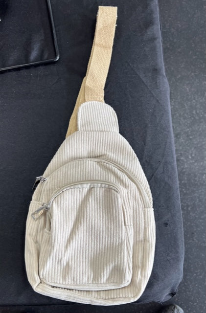 Fancy Corduroy Crossbody Bag G186