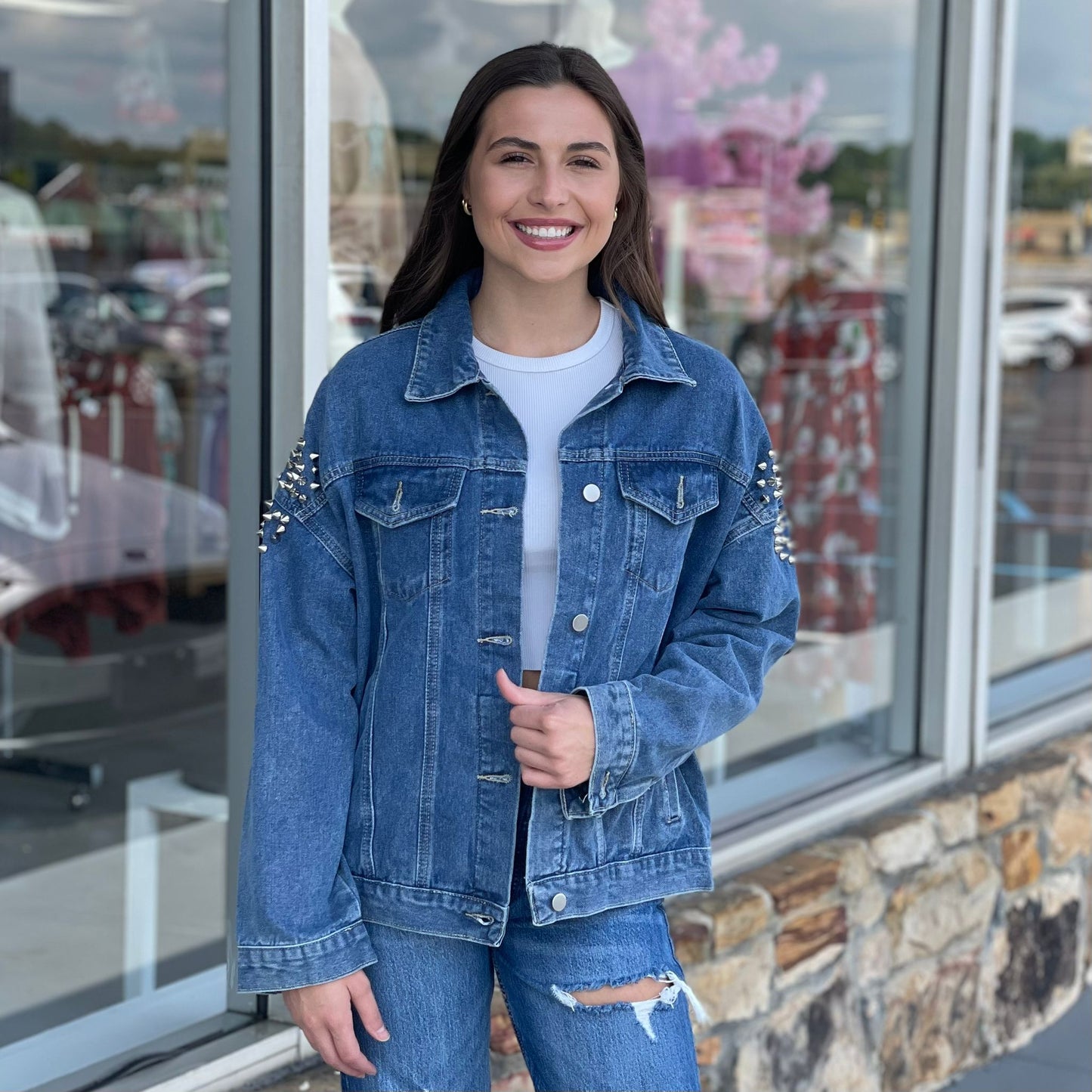 Keep It Fun Denim Jacket 8666