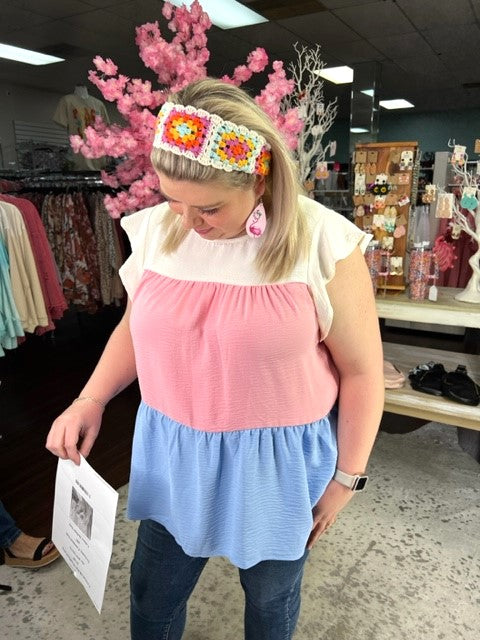 Crochet All Day Headband J016