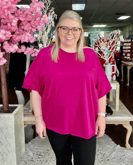Jordan's Comfy Curvy Top Z657