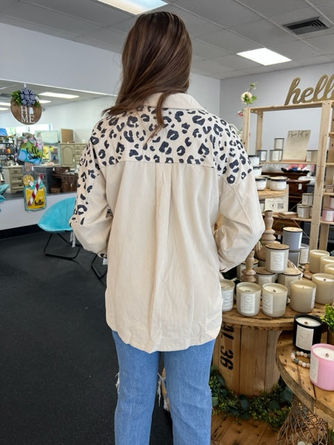 Madden Corduroy Shacket D1105