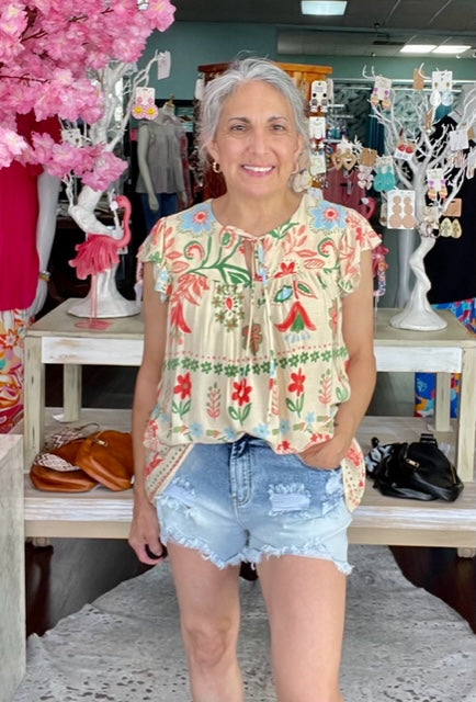 Newport Beach Denim Shorts D1035