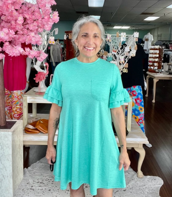 Florence Pocket Tee Dress 8064