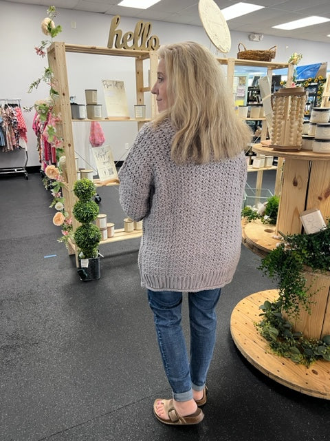 Gracie's Chunky Cardigan D1108