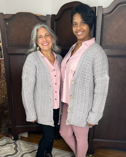Gracie's Chunky Cardigan D1108