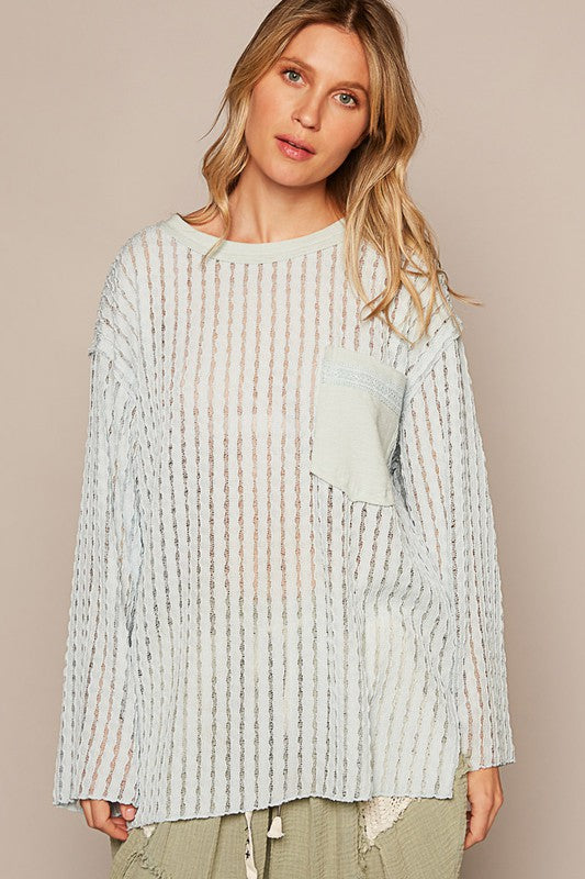 Her Kind Eyelets Top P215
