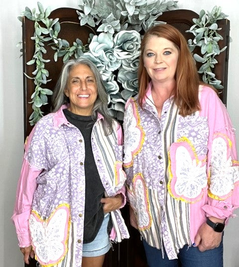 Love of Butterfly Shacket P307