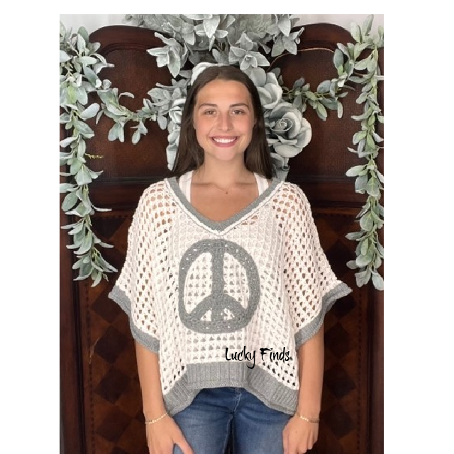 Peace Princess Knit Top P280