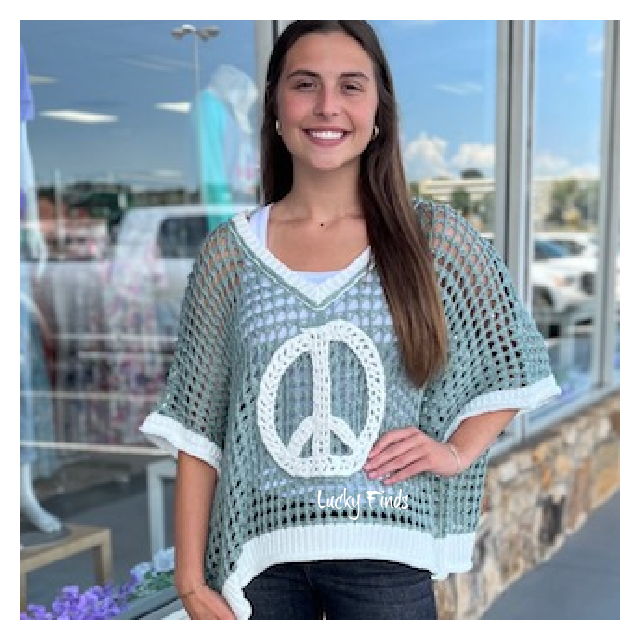 Peace Princess Knit Top P280