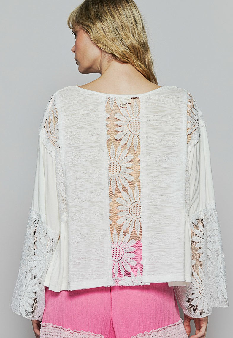 Imagine My POL Lace Top P301