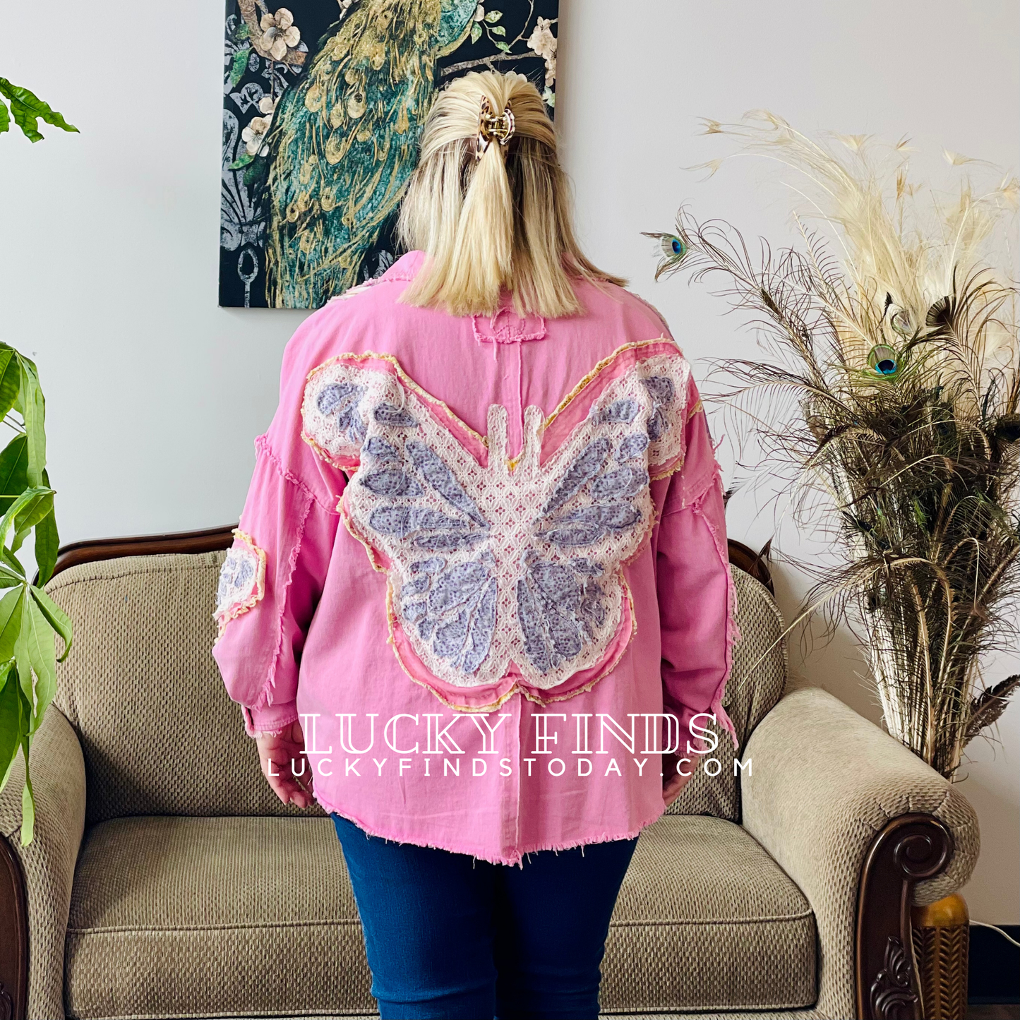 Love of Butterfly Shacket P307