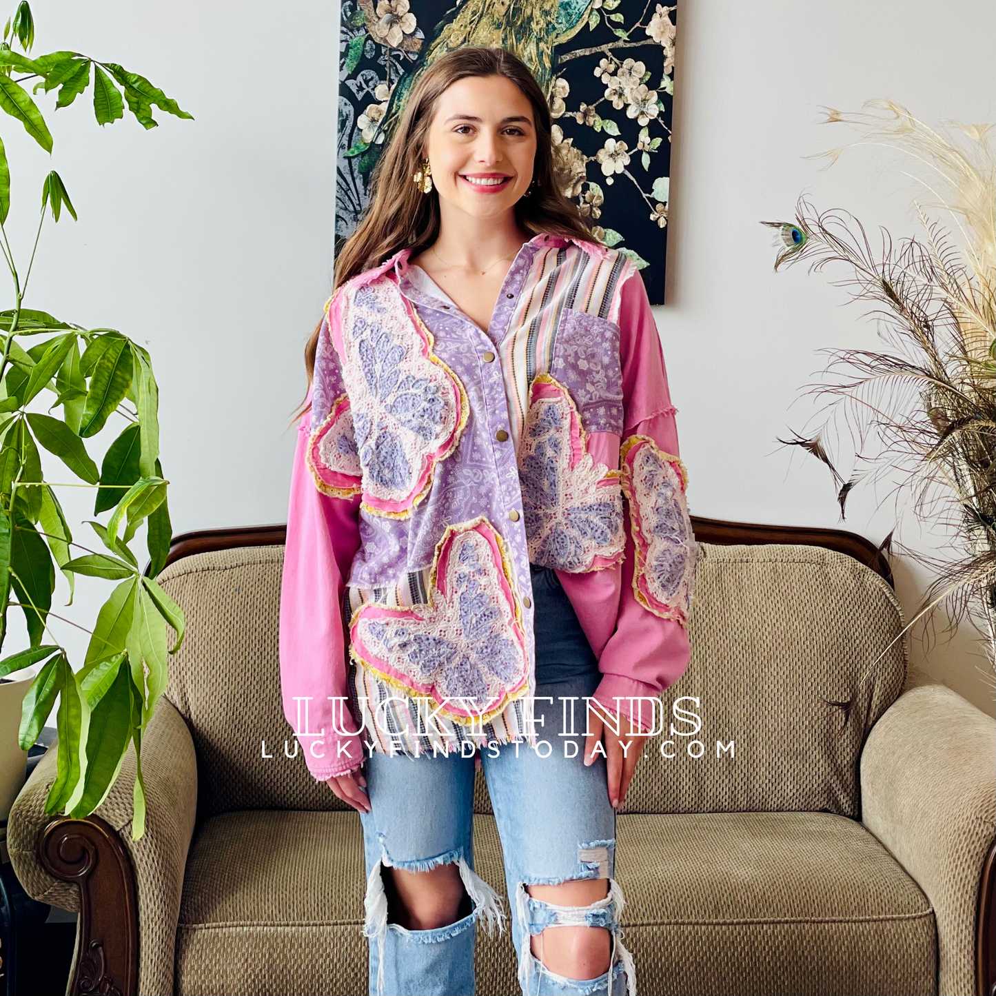 Love of Butterfly Shacket P307