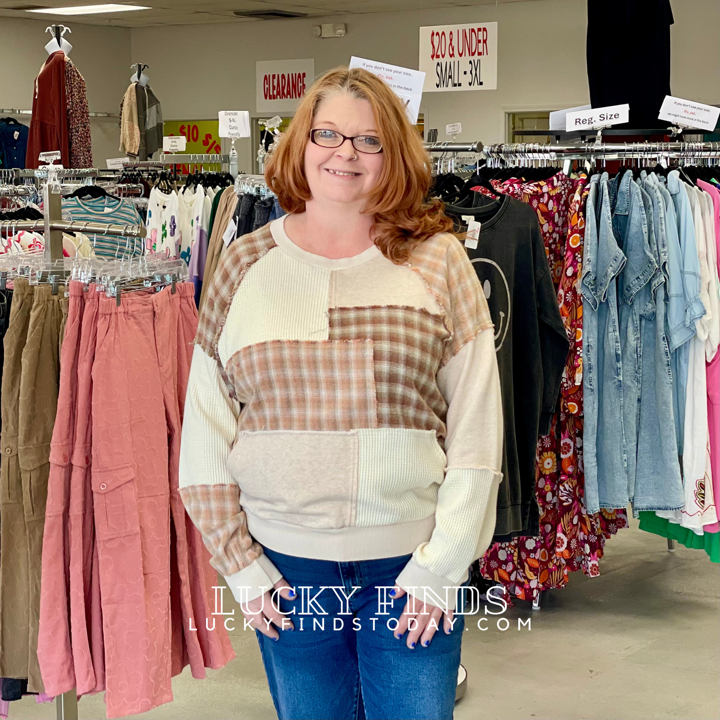 Cozy Easel Patchwork Top P356