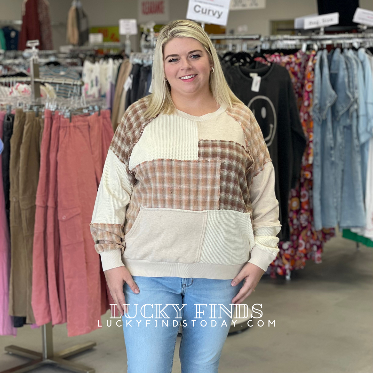 Cozy Easel Patchwork Top P356