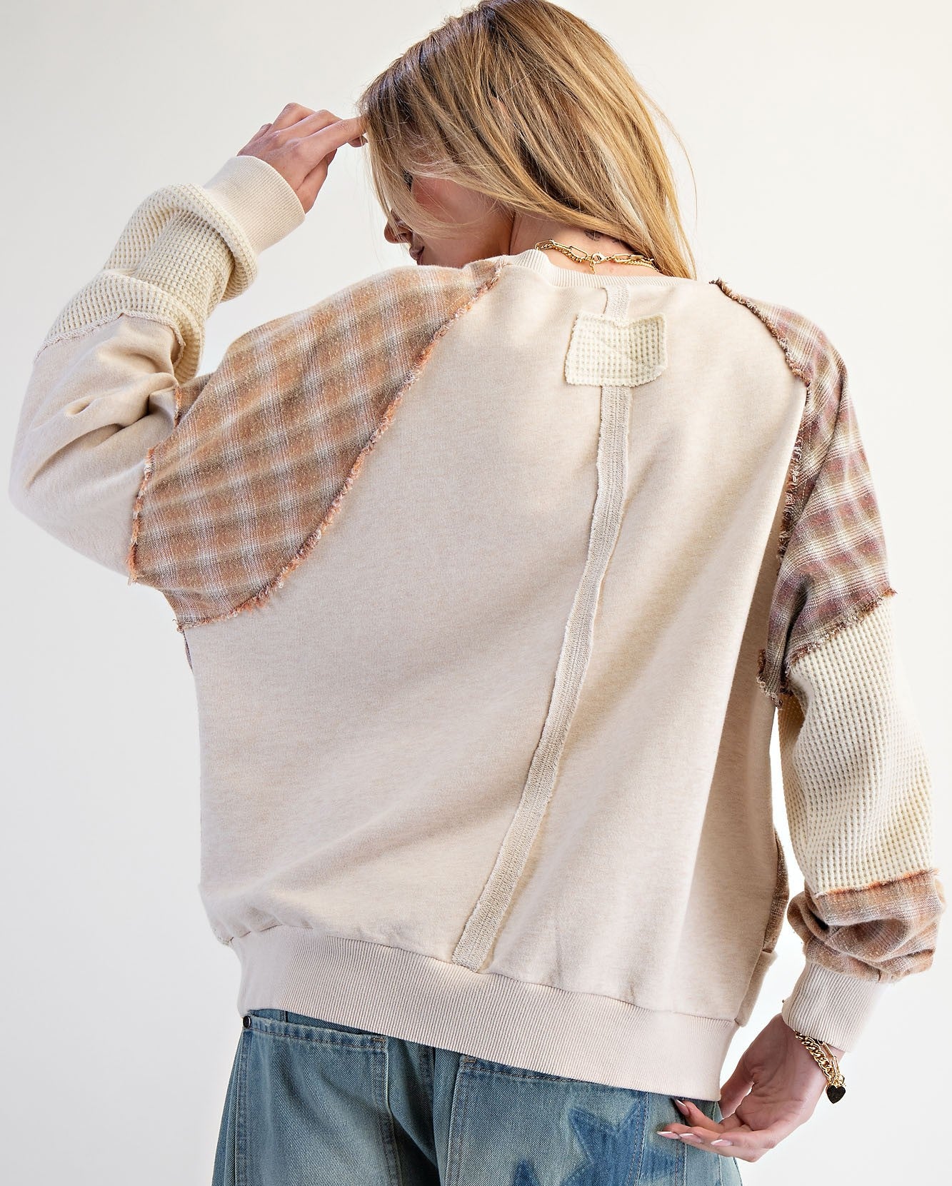 Cozy Easel Patchwork Top P356