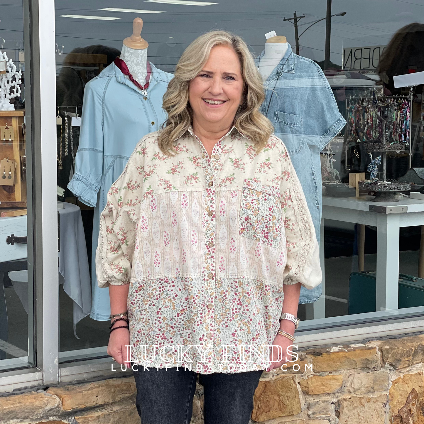 Fancy Easel Patchwork Top P364