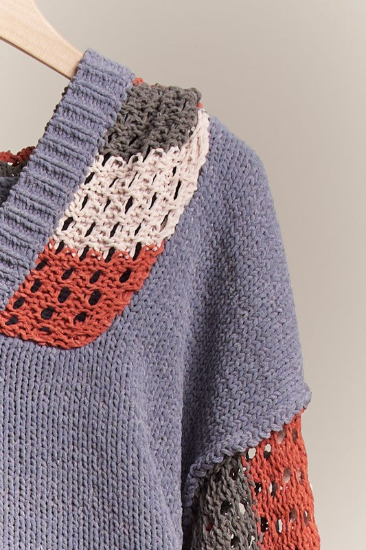 Hight Flying Crochet Hoodie P371