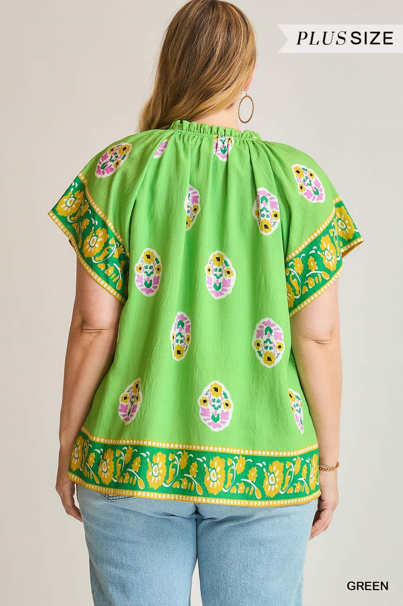 Take Me Umgee Curvy Top P542