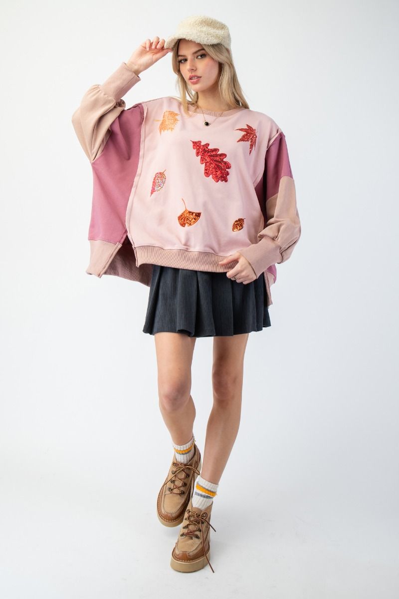 Wander Easel Sequin Patch Top P555 Arriving Weds July 8th