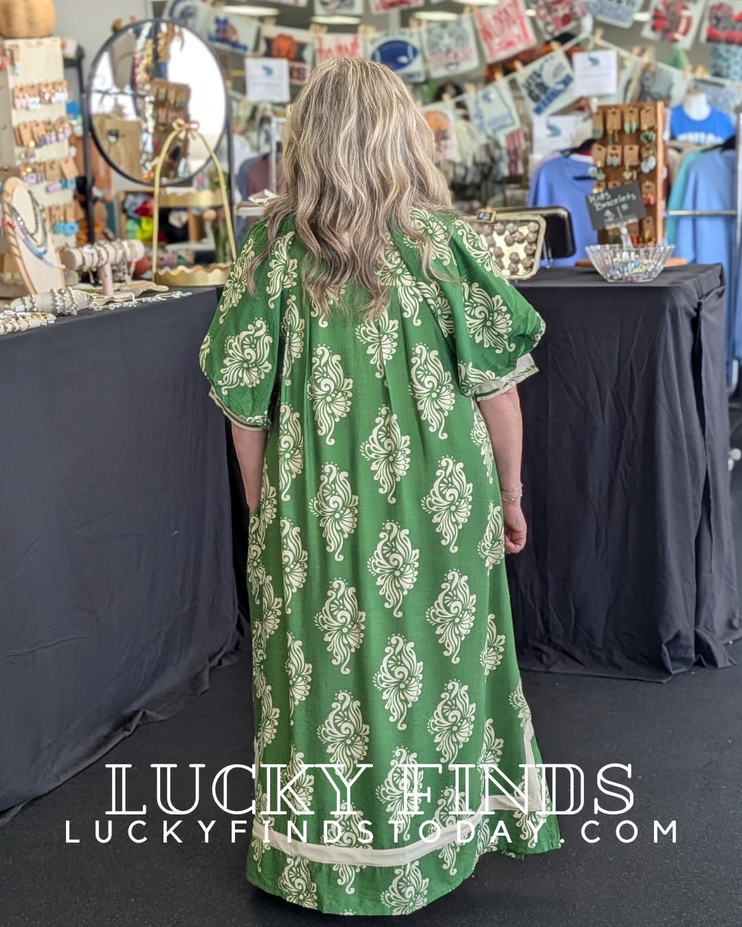 Broadway Date Umgee Midi Dress P566