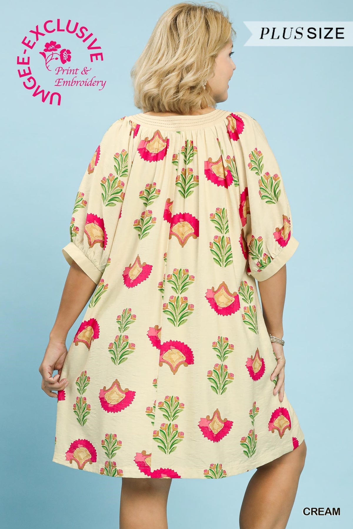 Lovely Melody Umgee Curvy Dress P572