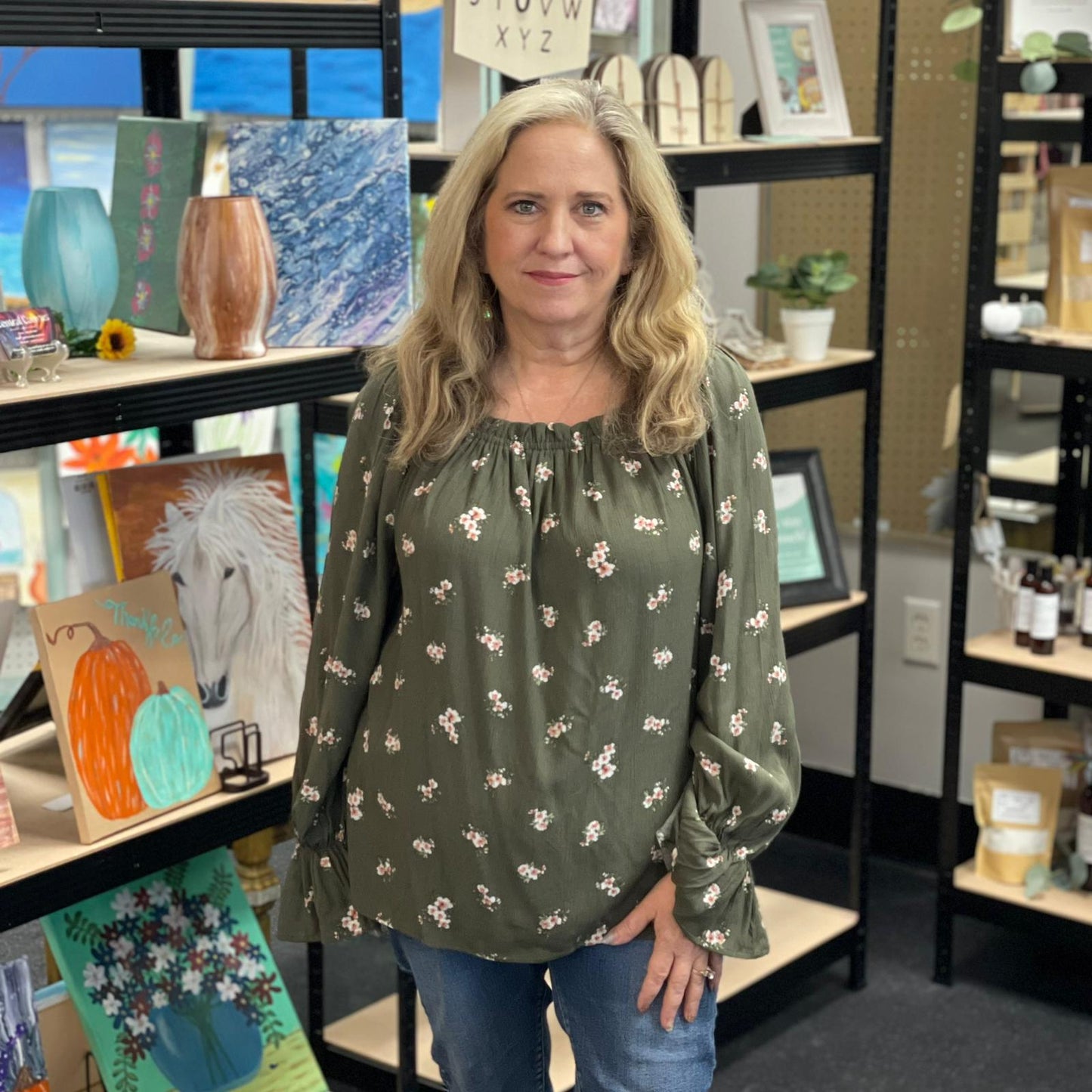 Feeling Free Tunic Top 8216