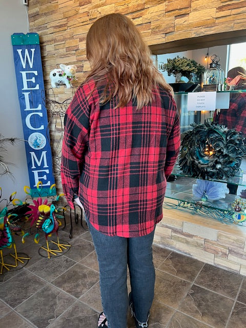 Ready To Play Plaid Shirt W480