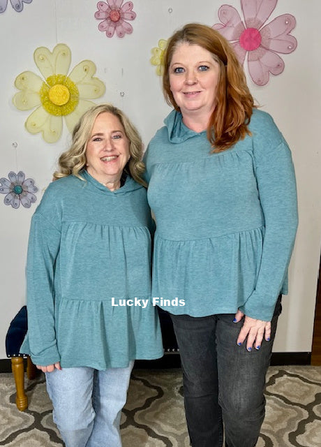 Rooftop Romance Hoodie Top W115