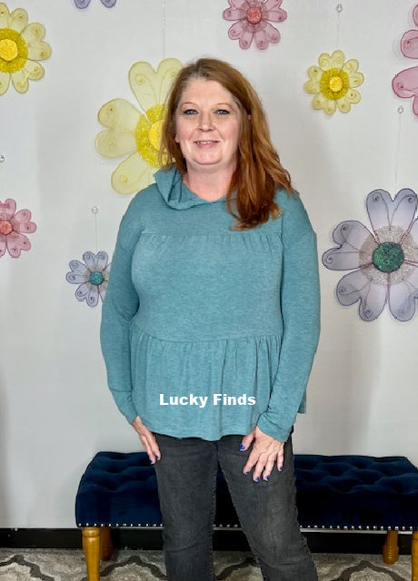 Rooftop Romance Hoodie Top W115