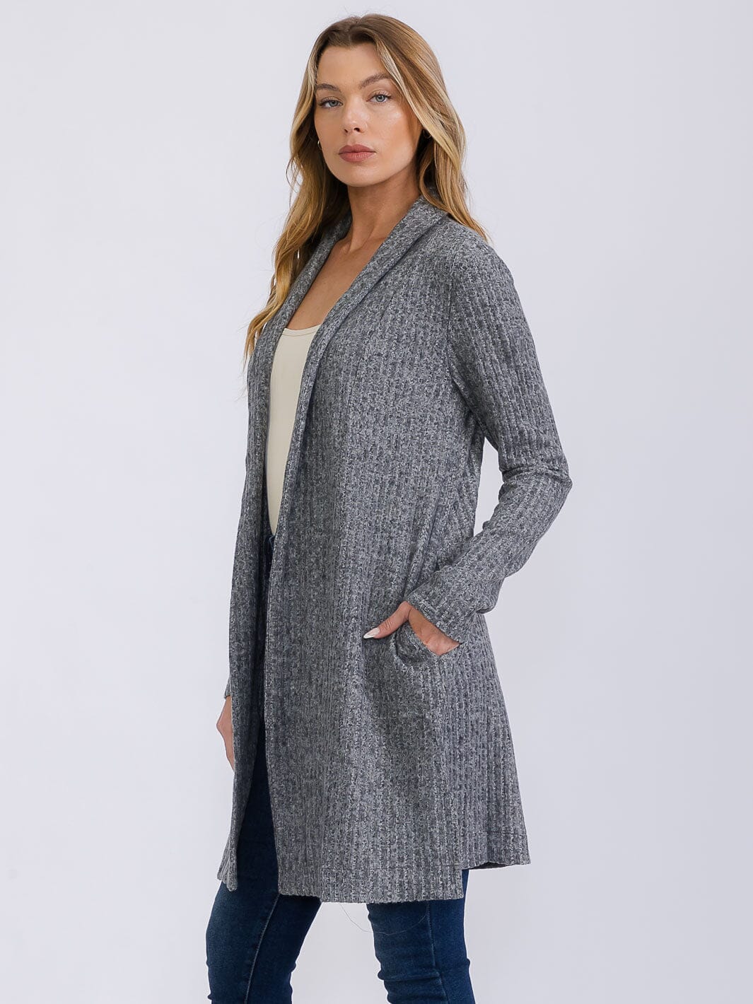 Graceful Open Cardigan W217