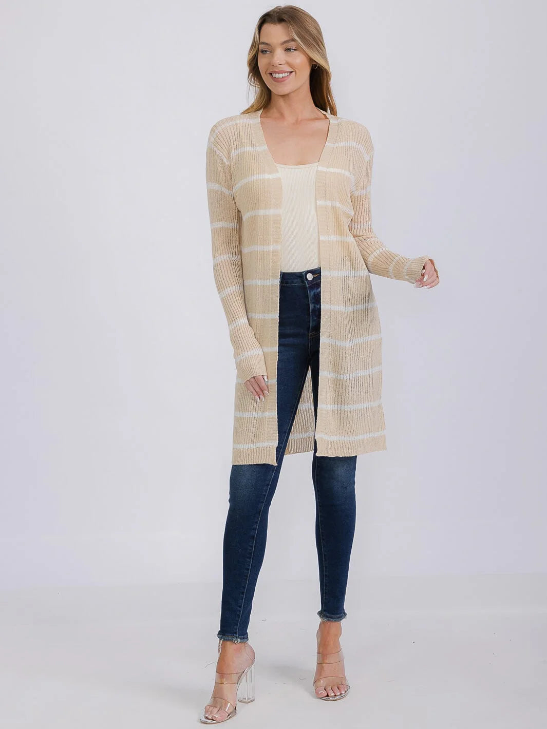 Cozy Open Cardigan A218