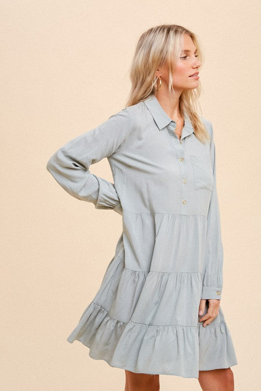 Madison Premium Shirt Dress W220