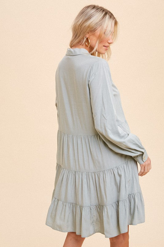 Madison Premium Shirt Dress W220