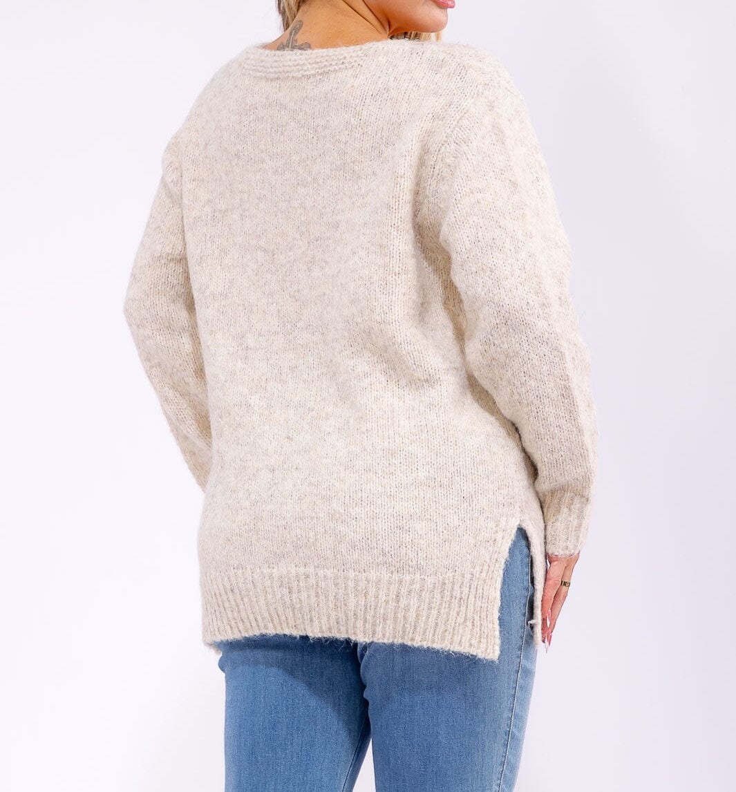 Take Me Curvy Sweater Top W251