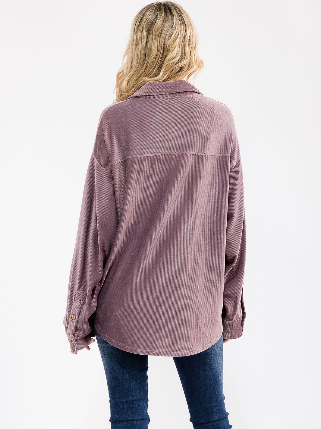 Wavy Soft Corduroy Top W261