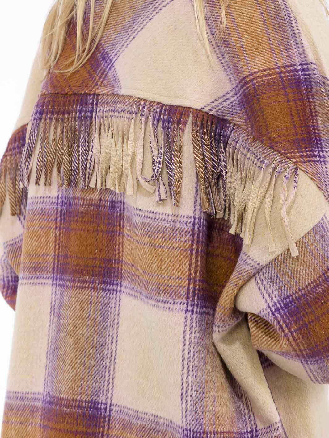Love of Plaid Shacket W482