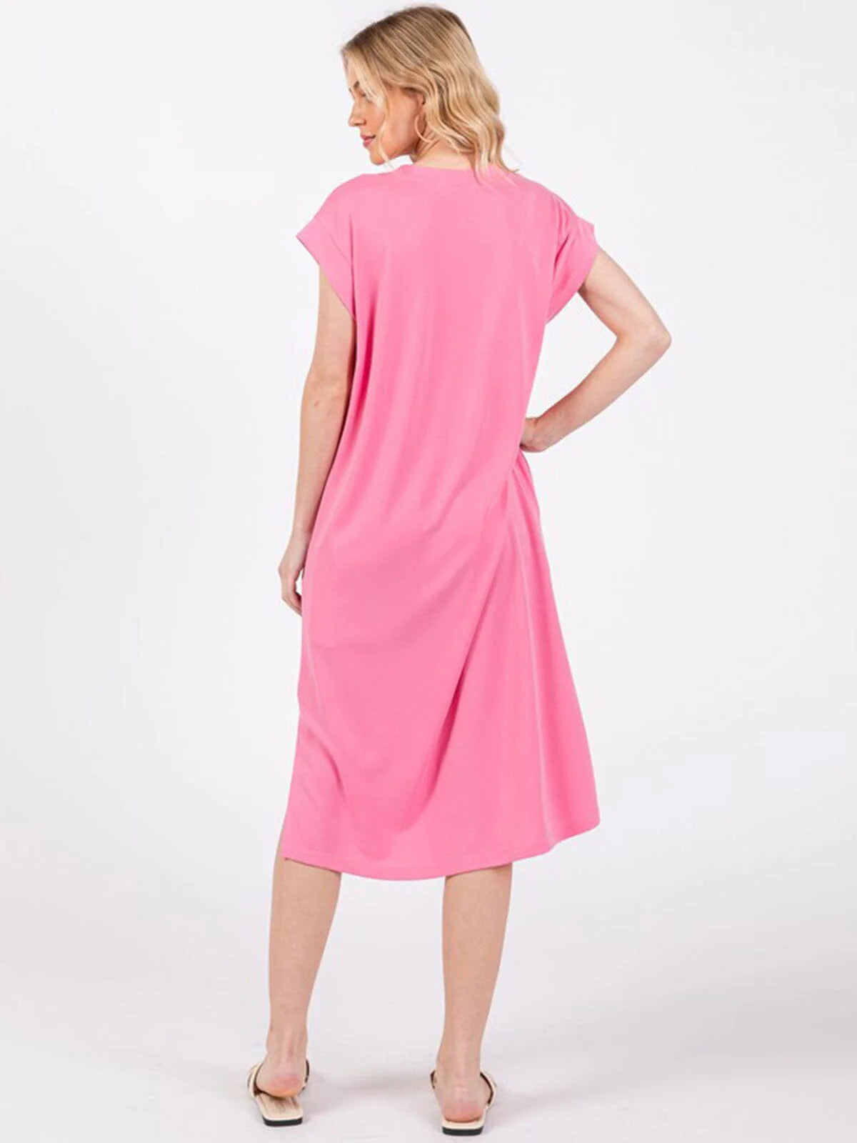 Simple Pleasure Midi Dress W349