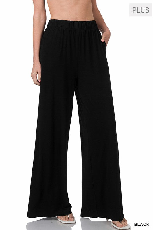 Comfy Wide Leg Pants Z677