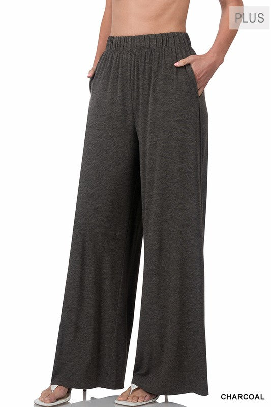 Comfy Wide Leg Pants Z677