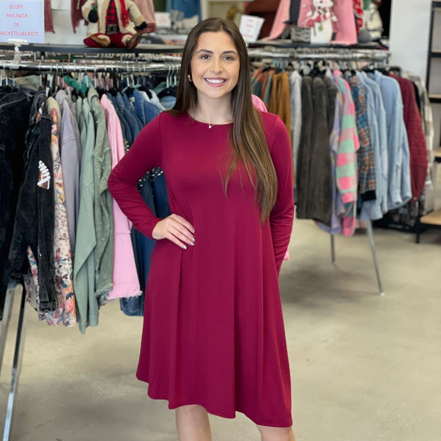 My Choice Pocket Dress Z745 Final Sale