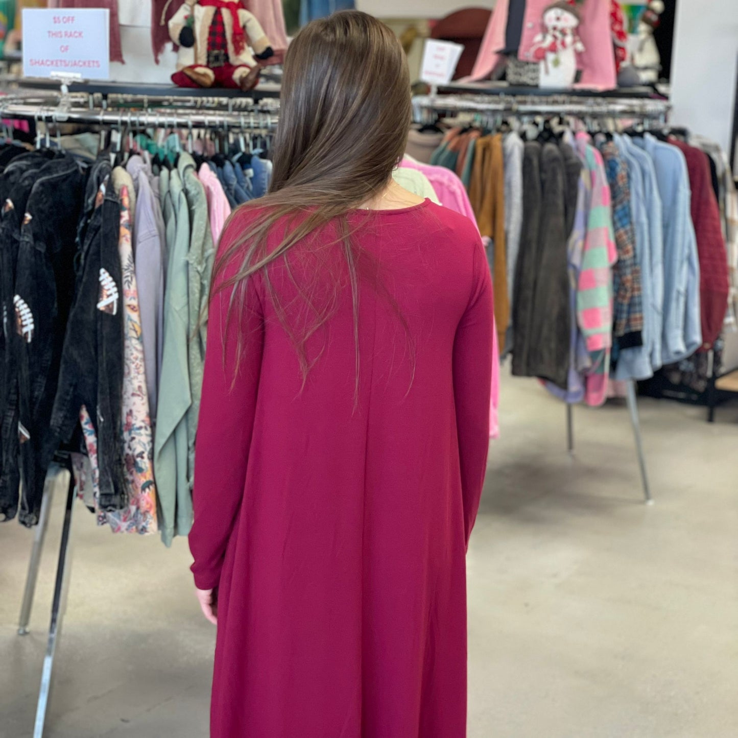 My Choice Pocket Dress Z745 Final Sale