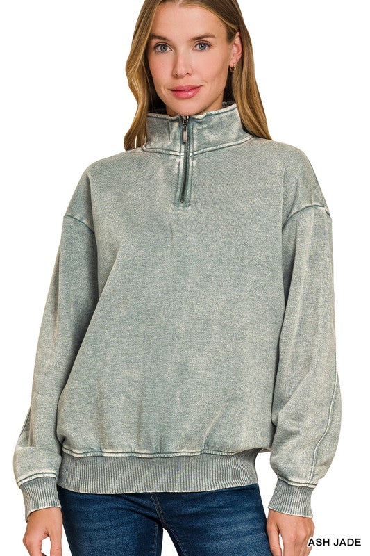 Staying True Pullover Top Z786